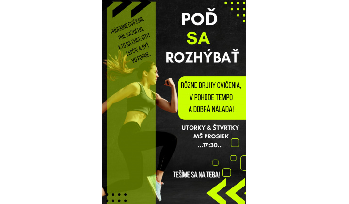 Cvičenie v Prosieku