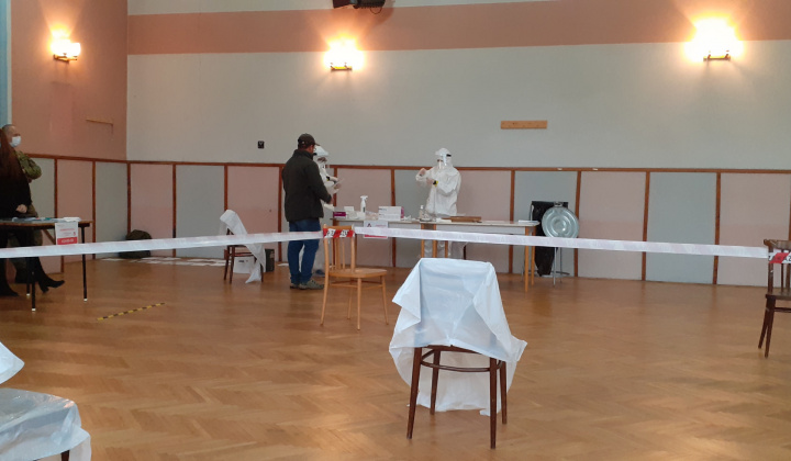Celoplošné testovanie COVID-19 v Prosieku