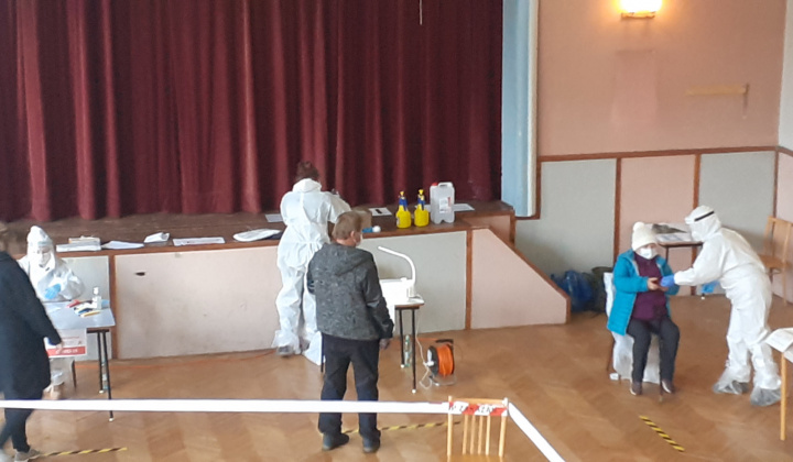 Celoplošné testovanie COVID-19 v Prosieku